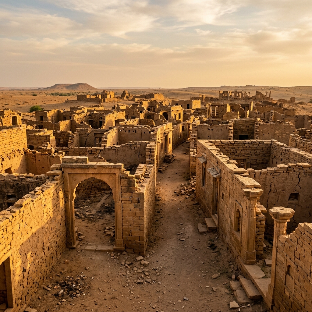Kuldhara abandoned village ruins